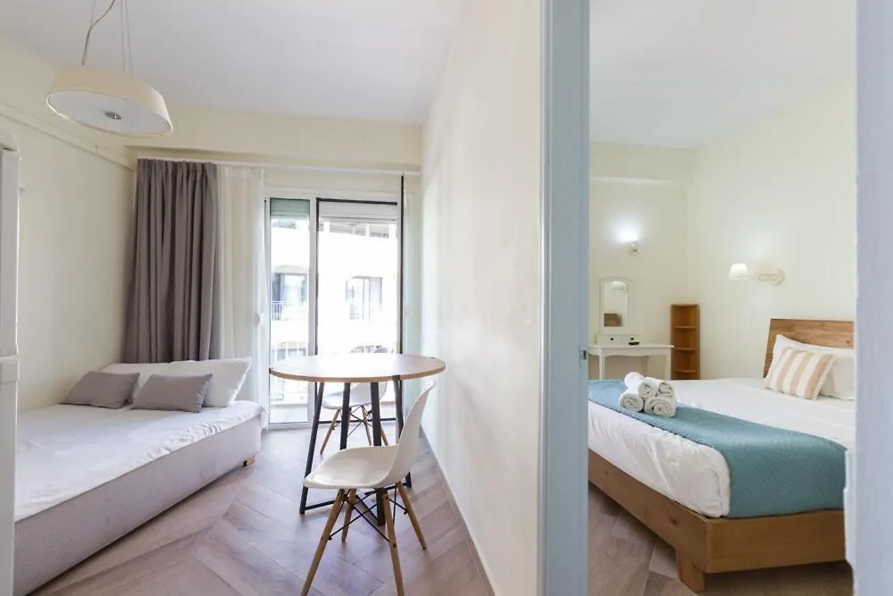 Lägenhetshotell Theo Apartments Rethymno Grekland